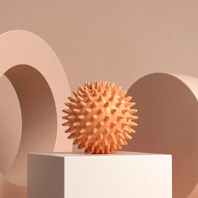 Hedgehog Massage Ball — Deep Tissue Muscle Relief for Neck, Shoulders, Back & Legs