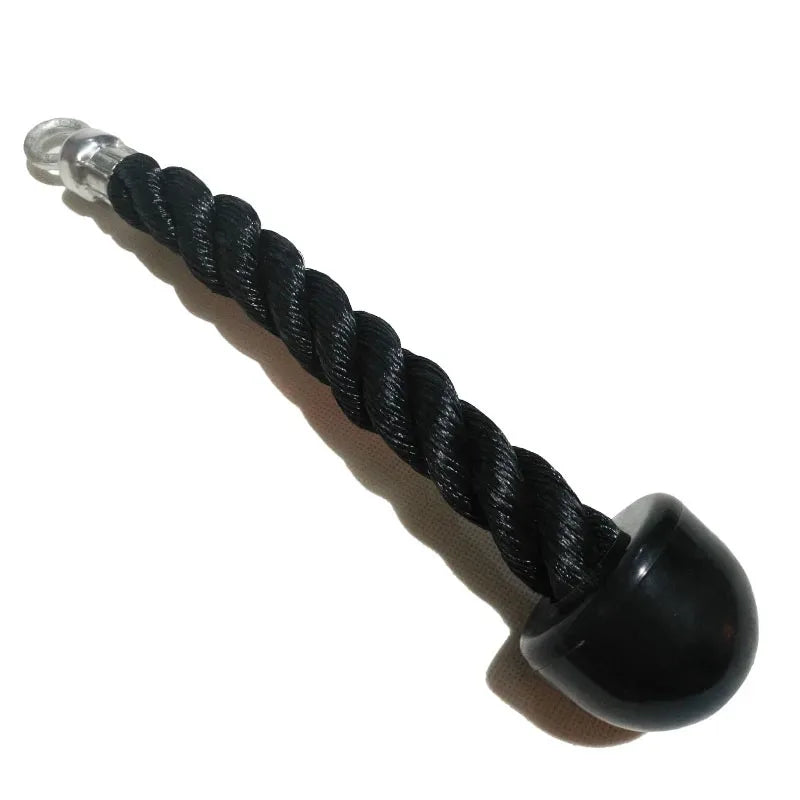 Triceps Rope Cable Attachment — Pull Down Cord for Biceps, Shoulders & Back Training