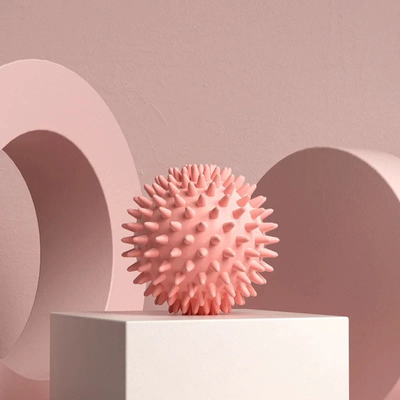 Hedgehog Massage Ball — Deep Tissue Muscle Relief for Neck, Shoulders, Back & Legs