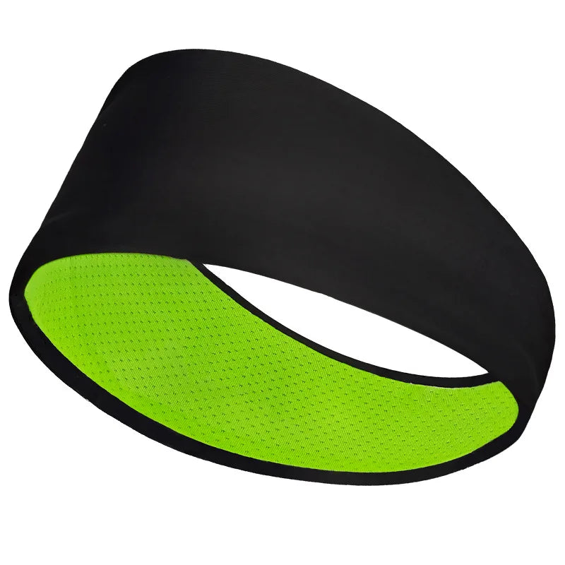 Mesh Sport Headband — Breathable Sweatband for Running, Yoga & Gym Workouts