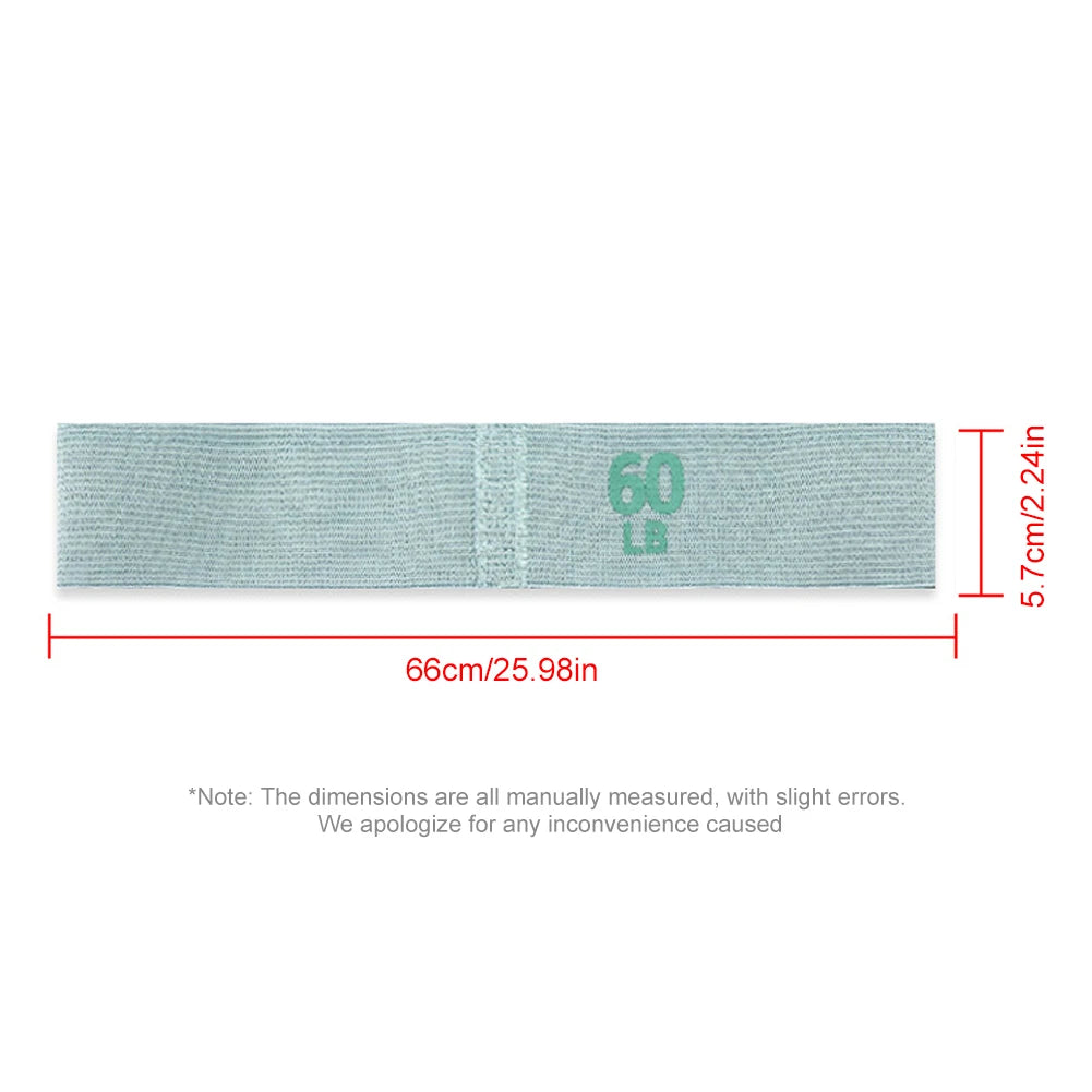 Fabric Resistance Loop Bands — Hip Circle & Glute Bands for Yoga, Pilates & Gym Training
