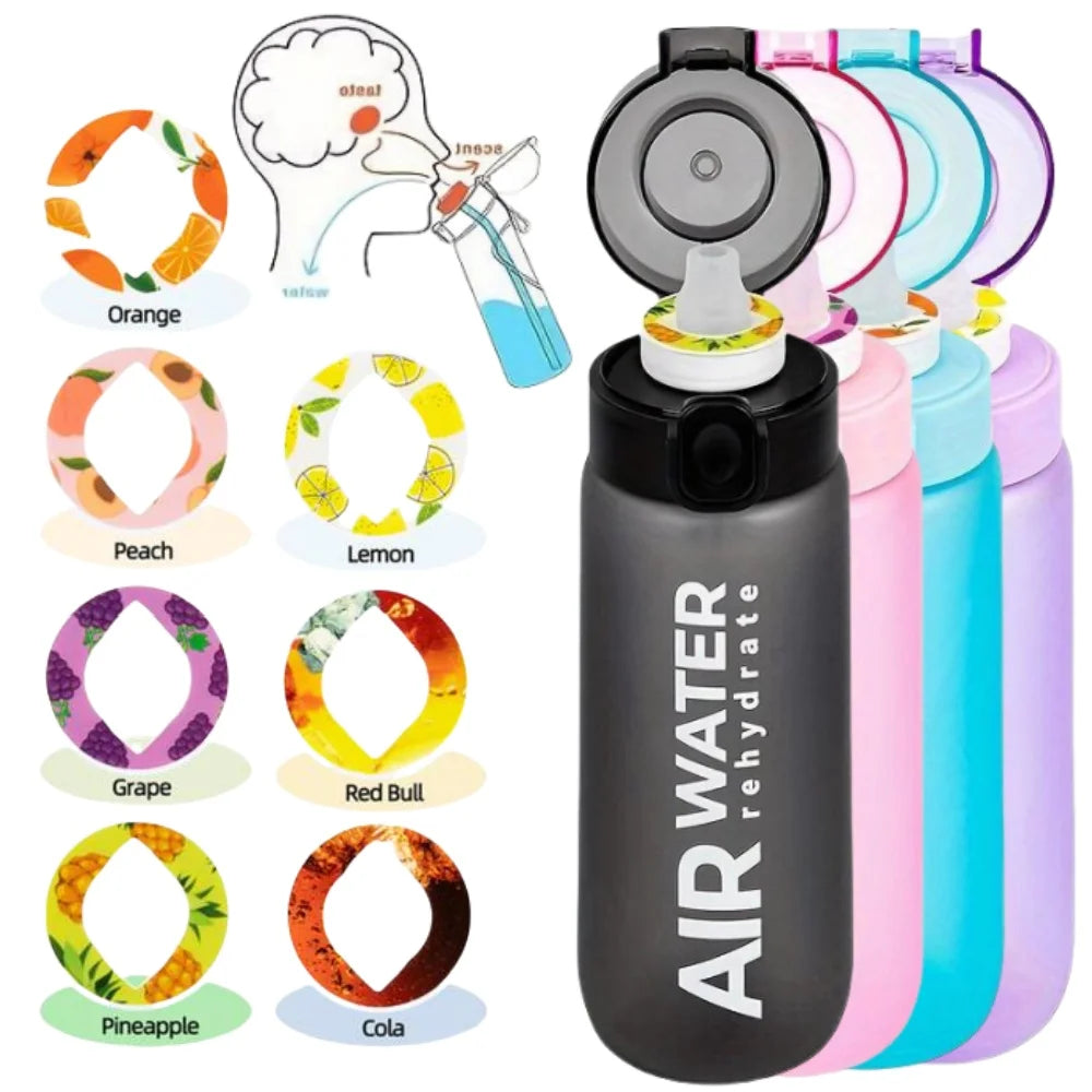 FruitFuse Sport Bottle — 750ml Infuser with 7 Fruit Pods, Zero Sugar