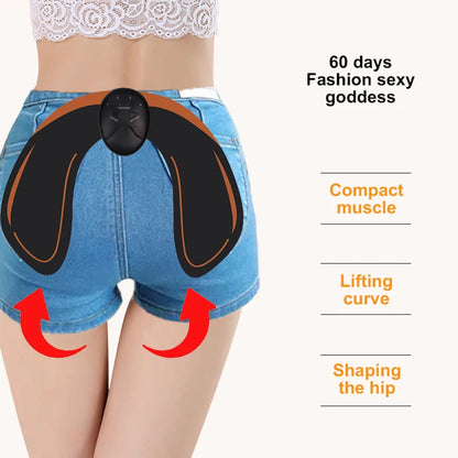 Wireless Hip Trainer & Butt Lifter — EMS Toning Device for Glutes & Abs at Home