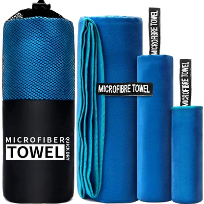 Quick-Dry Sport Towel — Lightweight Microfiber Towel for Gym, Swimming, Camping & Beach