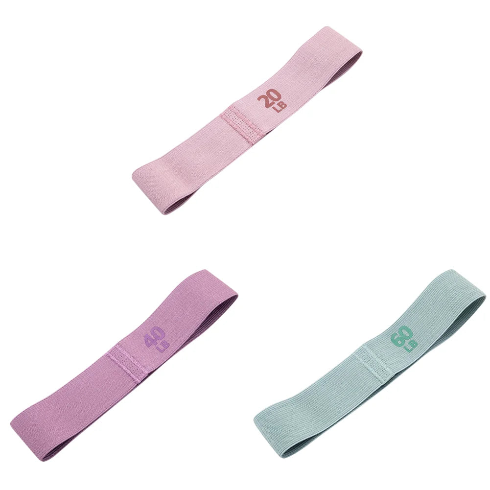 Fabric Resistance Loop Bands — Hip Circle & Glute Bands for Yoga, Pilates & Gym Training