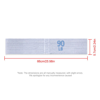 Fabric Resistance Loop Bands — Hip Circle & Glute Bands for Yoga, Pilates & Gym Training