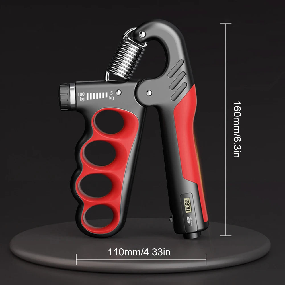Adjustable Grip Strength Trainer — 5-100KG Hand Gripper for Wrist & Muscle Building