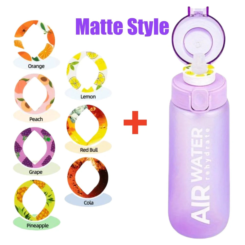 FruitFuse Sport Bottle — 750ml Infuser with 7 Fruit Pods, Zero Sugar