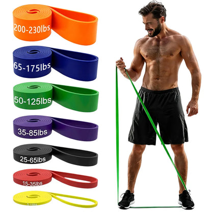 Resistance Bands Set — Pull-Up Assistance & Stretch Bands for Home Gym & Strength Training