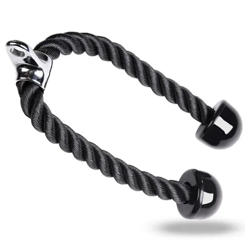 Triceps Rope Cable Attachment — Pull Down Cord for Biceps, Shoulders & Back Training