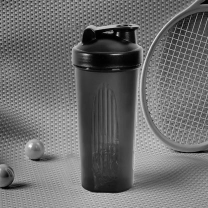 ChargeFit Protein Shaker — 600ml Leak-Proof Bottle with Whisk Ball for Gym & Outdoor