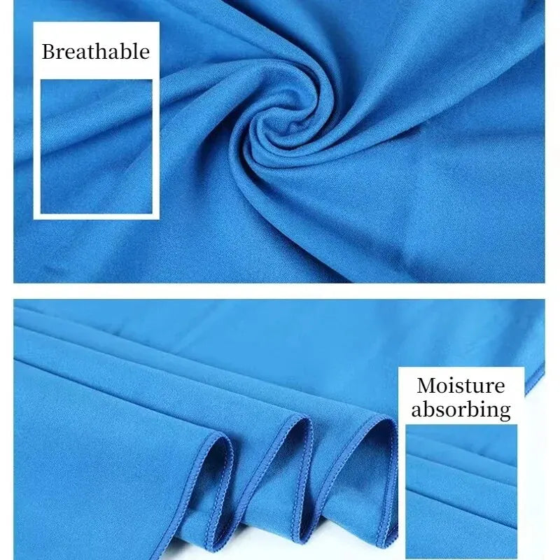 Quick-Dry Sport Towel — Lightweight Microfiber Towel for Gym, Swimming, Camping & Beach
